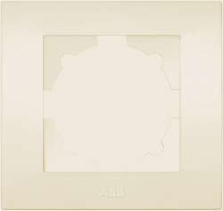 ABB Cosmo Крем Рамка 1 постовая арт. 612-010300-271