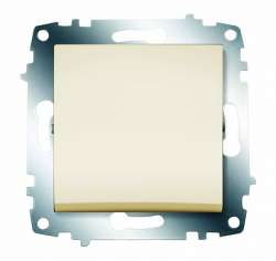 ABB Cosmo Крем Выключатель 1 кл арт. 619-010300-200