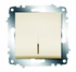 ABB Cosmo Крем Выключатель 1 кл с подсв. арт. 619-010300-201