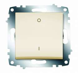 ABB Cosmo Крем Выключатель двухполюсный арт. 619-010300-269
