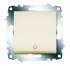 ABB Cosmo Крем Выключатель кнопочный арт. 619-010300-205