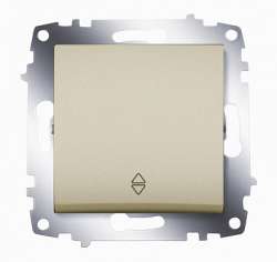 ABB Cosmo Титаниум Переключатель 1 кл. сх. 6 арт. 619-011400-209