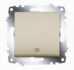 ABB Cosmo Титаниум Переключатель перекрестный 1 кл. сх. 7 арт. 619-011400-214