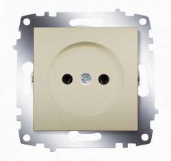 ABB Cosmo Титаниум Розетка б/з арт. 619-011400-215