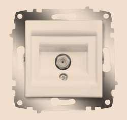 ABB Cosmo Титаниум Розетка спутниковая (F разъем) арт. 619-011400-280