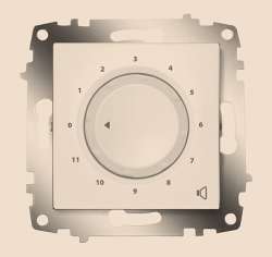 ABB Cosmo Титаниум Звукорегулятор арт. 619-011400-261