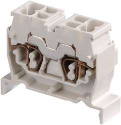 ABB DS2,5/10.4L Клеммник пружинный. 2.5мм.кв. серая арт. 1SNA290231R0600