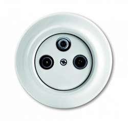 ABB Decento Розетка TV-FM-SAT оконечная в сборе арт. 1724-0-4309