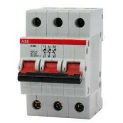 ABB E203r Рубильник 3P 80A рычаг крас. арт. 2CDE283001R0080
