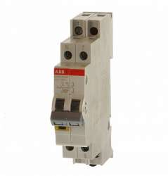 ABB E211X-16-20 Выключатель с контрольной лампой 2 полюса арт. 2CCA703110R0001