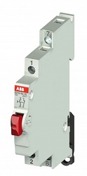 ABB E215-16-11C Кнопка без подсветки красная на DIN-рейку арт. 2CCA703151R0001 ABB E215-16-11C Кнопка без подсветки красная на DIN-рейку арт. 2CCA703151R0001