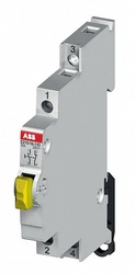 ABB E215-16-11E Кнопка с подсветкой желтая на DIN-рейку арт. 2CCA703153R0001