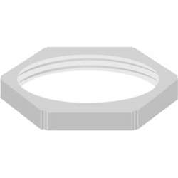 ABB EMUG25 Гайка пластиковая стопорная для M25 арт. 1SCA022715R8520