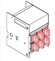 ABB Emax Фиксированная часть выкатного исполнения E4 W FP 3p VR-VR арт. 1SDA059676R1