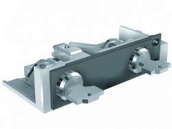 ABB Emax2 Блокировка замком с ключом в положениях вкачен/тест/выкачен KLP-S одинаковые ключи N.20009 E2.2..E6.2 2-й ключ арт. 1SDA073817R1