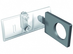 ABB Emax2 Защитная крышка кпонок управления PBC с блокировкой навесным замком I/O D=4mm E1.2 арт. 1SDA073855R1