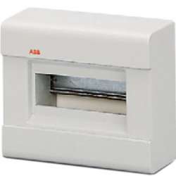 ABB Europa Бокс навесной серый 8мод. без дверцы IP40 арт. 12428