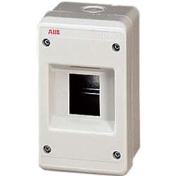 ABB Europa Polycarbonate Бокс настенный серый 2/4M без двери арт. 12702