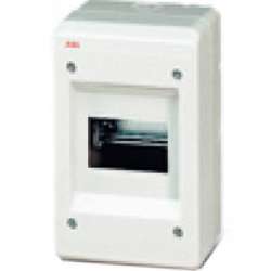 ABB Europa Polycarbonate Бокс навесной серый 4мод. без дверцы IP40 арт. 12704