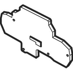 ABB FED8SF.2L Изолятор торцевой для D2,5/8.SF.. арт. 1SNA291131R1700