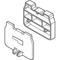 ABB FEDB.L Торцевой изолятор для DB2,5/...L арт. 1SNA290281R0100