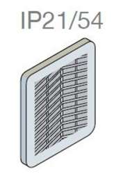 ABB Фильтр выпускной с решеткой 325x325мм ВхШ арт. EN0325K