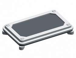 ABB Фланец для шкафов серии ХА и W из пористой резины арт. ZW54