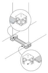 ABB Фланцы усилит. для кабелей Ш=400,2 шт. арт. ZN4001