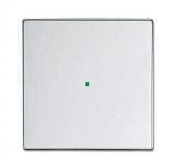 ABB Future SR-1-83 Клавиша одинарная free@home, серебристый алюминий арт. 6220-0-0138