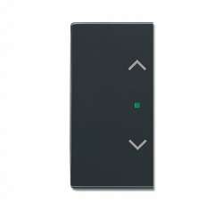 ABB Future SRB-2-81 Клавиша двойная free@home, жалюзи, антрацит арт. 6220-0-0158