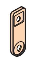 ABB GEMINI Набор для настенного монтажа арт. 1SL0342A00