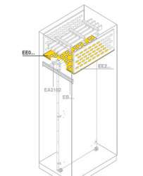 ABB IS2 Перегородка горизонтальная 200x400мм ШхГ арт. EE0240