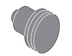 ABB IS2 Заглушка для кнопки d22мм (50шт) арт. EV1137