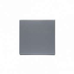 ABB Impressivo Клавиша для 1-клавишных выключателей/перелючателей/кнопок, глухая, , алюминий арт. 1786-83