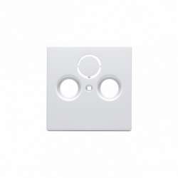 ABB Impressivo Накладка TV-R-SAT, Imressivo, белый арт. 1743-84