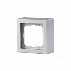 ABB Impressivo Рамка 1 пост, , наружный монтаж, алюминий арт. 1721S85-83
