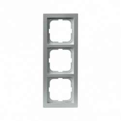 ABB Impressivo Рамка 3-постовая, , алюминий арт. 1723F85-83