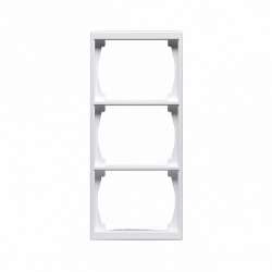 ABB Impressivo Рамка 3-постовая, 100мм , белый арт. 1723F100-84