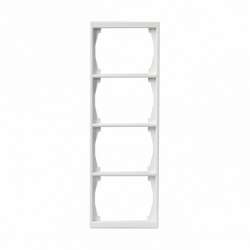ABB Impressivo Рамка 4-постовая, 100мм , белый арт. 1724F100-84