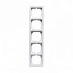 ABB Impressivo Рамка 5-постовая, , белый арт. 1725F85-84