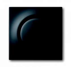 ABB Impuls Клавиша для светорегулятора 6550 U-10x, 6560 U-101, 6593 U, реле 6401 U-10x, 6402 U, чёрный бархат арт. 6599-0-2976