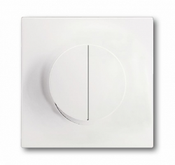 ABB Impuls Клавиша для светорегулятора 6565 U, белый бархат арт. 6599-0-2973