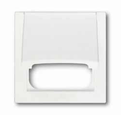 ABB Impuls Накладка с кр.50x50 AMP,белый бархат арт. 1753-0-0171