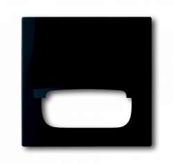 ABB Impuls Накладка с кр.50x50 AMP,черный бархат арт. 1753-0-0142