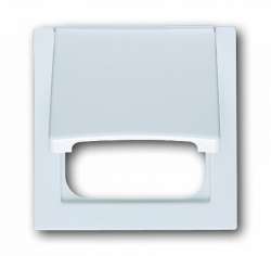 ABB Impuls Центральная плата с откидной крышкой для мех-ов 50х50 AMP Brand-Rex/Rutenbeck/BTR/Telegartner альпийский белый арт. 1753-0-4997