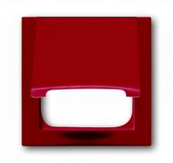 ABB Impuls Центральная плата с откидной крышкой для мех-ов 50х50 AMP Brand-Rex/Rutenbeck/BTR/Telegartner бордо-ежевика арт. 1753-0-0111