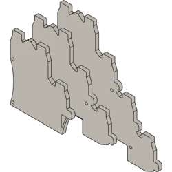 ABB Изолятор FED5.C3.ADO Торц. для D1/5.C3.. арт. 1SNA399678R2700