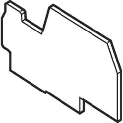 ABB Изолятор FEDAD4 Торц. для D4/8.SN.ADO арт. 1SNA199352R0000