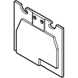 ABB Изолятор FEDR61 Торц. для DR4/6 (1SNA127600R0500) арт. 1SNA127600R0500