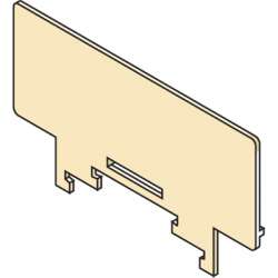 ABB Изолятор FEHD1 Торц. для HD6/8 арт. 1SNA199400R0600